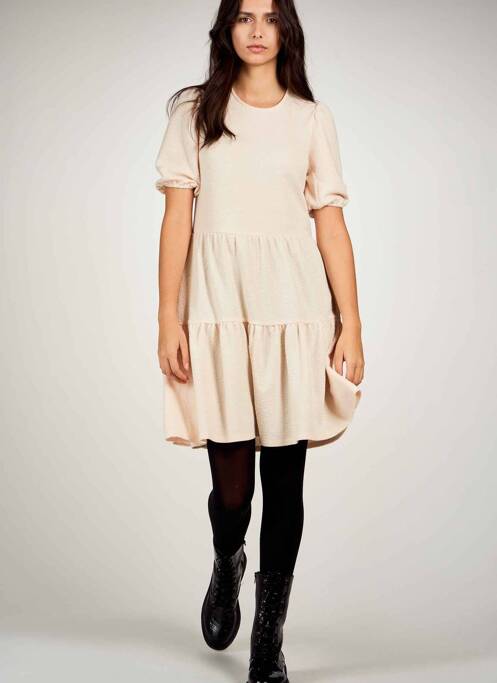 Rochie midi bej ONLY femeie