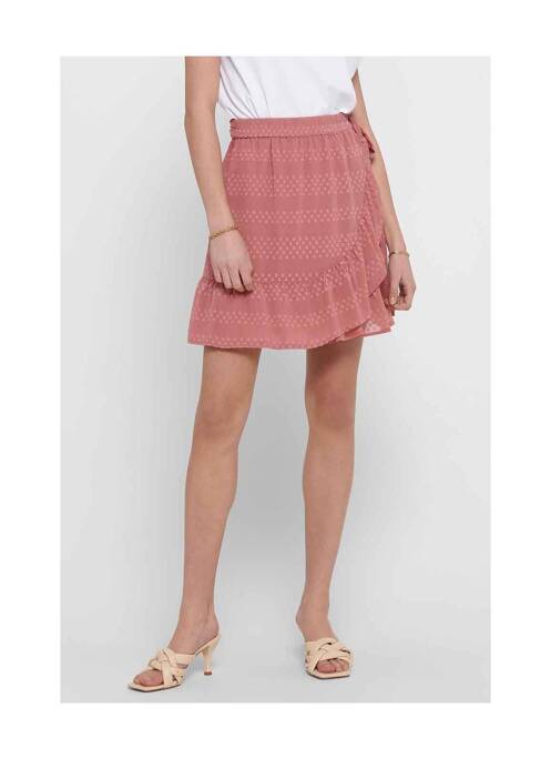 Fustă scurtă roz ONLY femeie