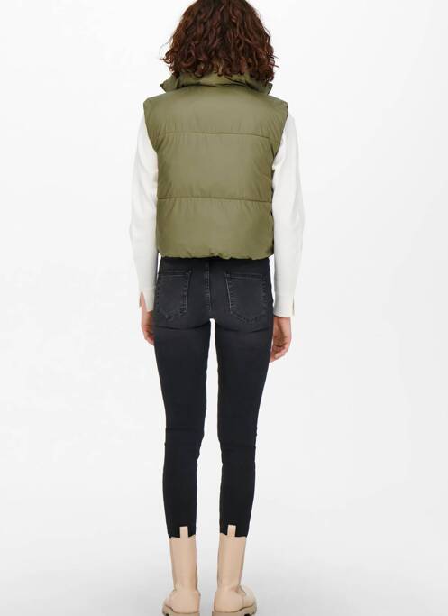 Geacă matlasată verde ONLY femeie