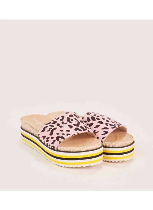 Mulete/Saboți roz CLOUDS OF FASHION femeie