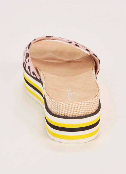 Mulete/Saboți roz CLOUDS OF FASHION femeie