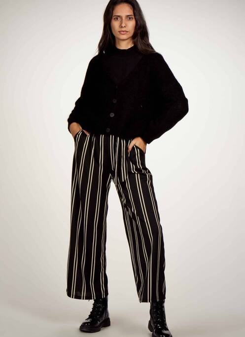 Pantalon 7/8 negru TERRA DI SIENA femeie