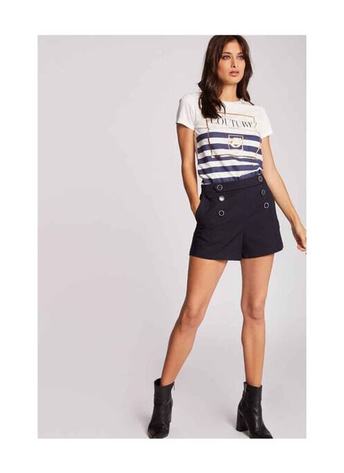 Șort albastru MORGAN femeie