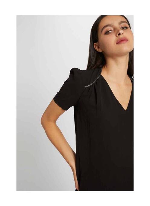 Top negru MORGAN femeie