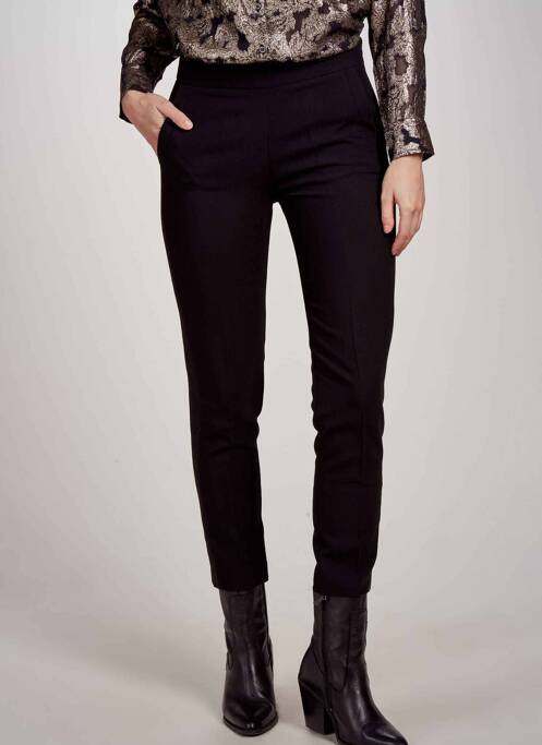 Pantalon chino negru MORGAN femeie