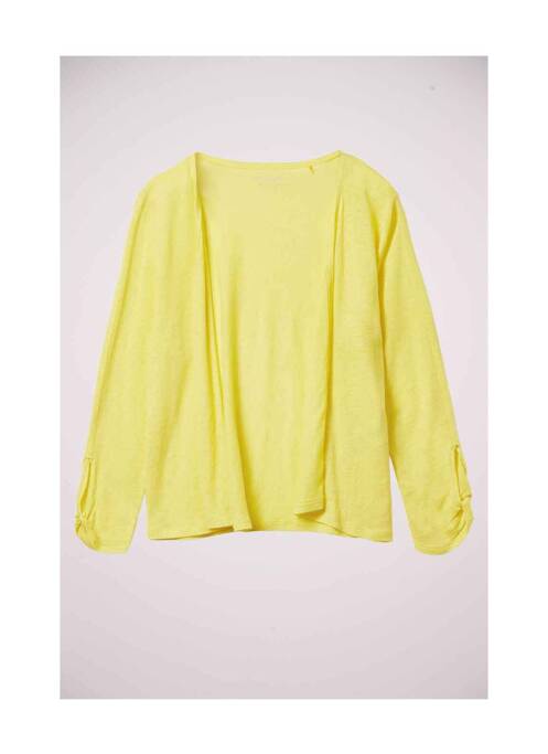 Vestă cu mâneci lungi galben S.OLIVER femeie