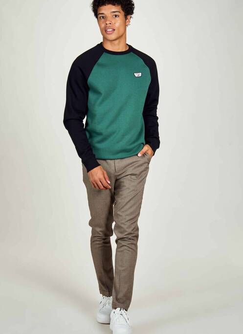 Pantalon chino maro CASUAL FRIDAY bărbat