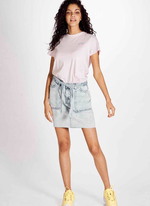 Fustă scurtă albastru NOISY MAY femeie