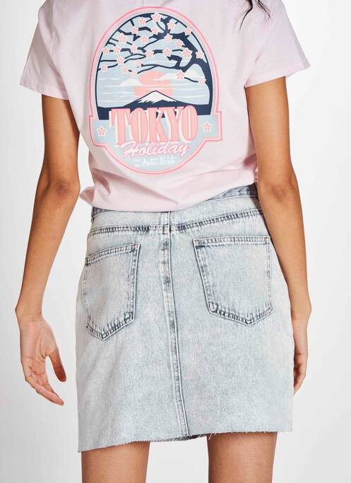 Fustă scurtă albastru NOISY MAY femeie