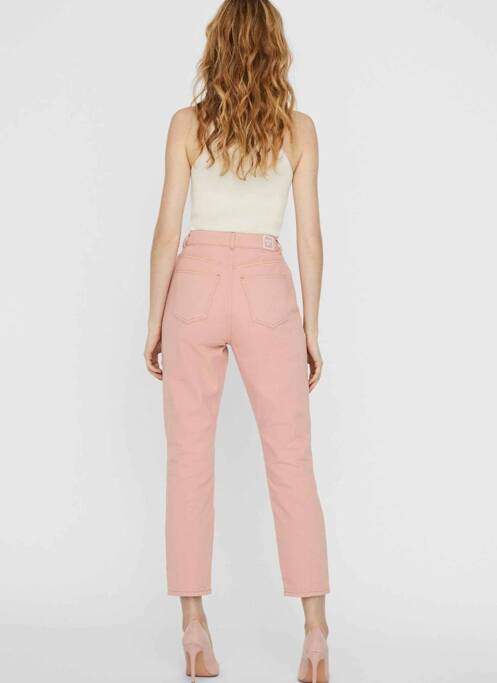 Pantalon slim roz NOISY MAY femeie