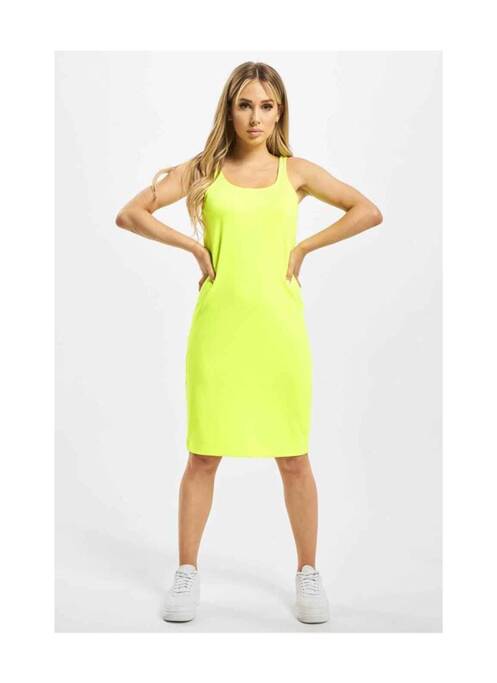 Rochie scurtă galben NOISY MAY femeie