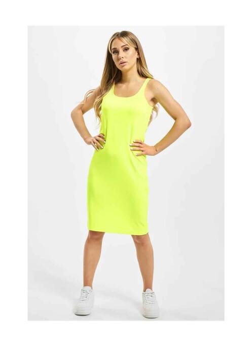 Rochie scurtă galben NOISY MAY femeie