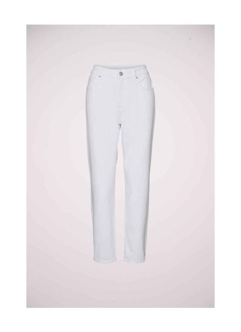 Blugi boyfriend alb NOISY MAY femeie