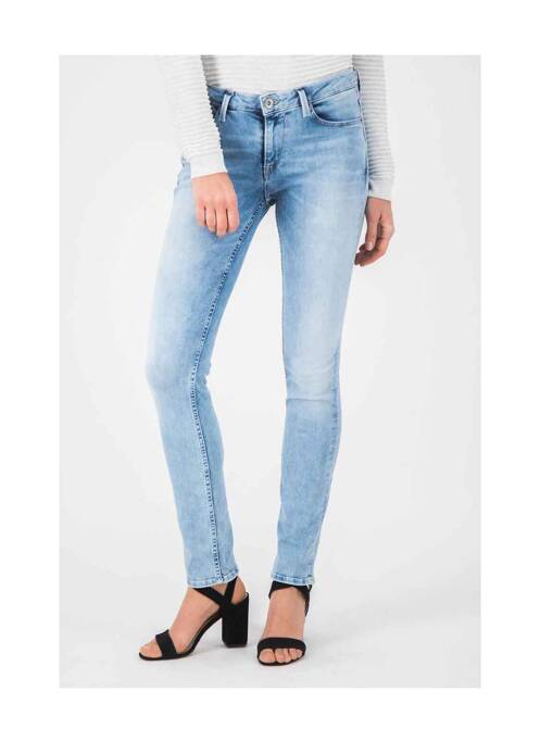 Blugi cu croială slim albastru GARCIA femeie