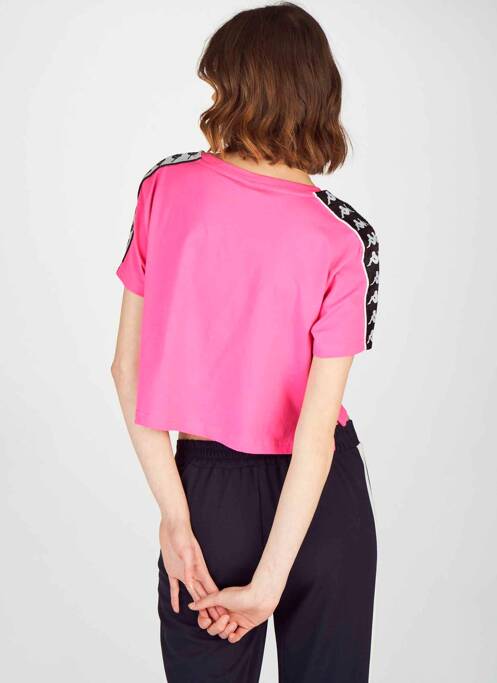 Tricou roz KAPPA femeie