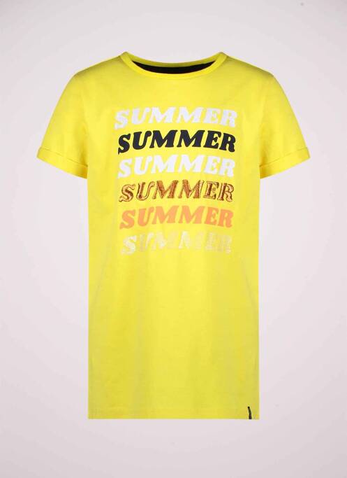 Tricou galben CARS JEANS fată