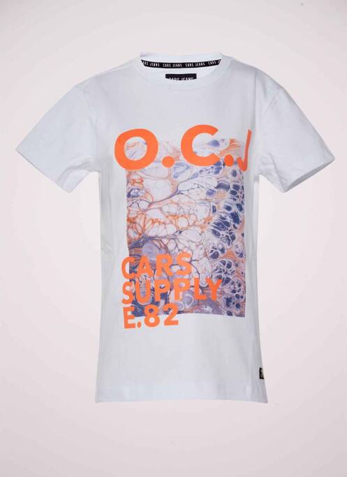 Tricou alb CARS JEANS băiat