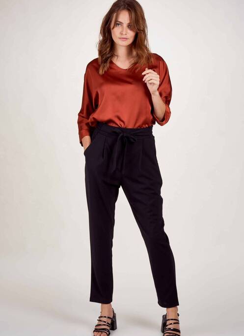 Pantalon 7/8 negru TERRA DI SIENA femeie