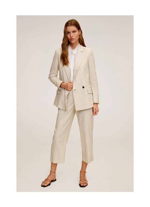 Sacou bej MANGO femeie