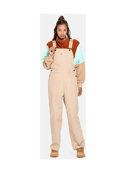 Salopetă-pantalon bej FILA femeie