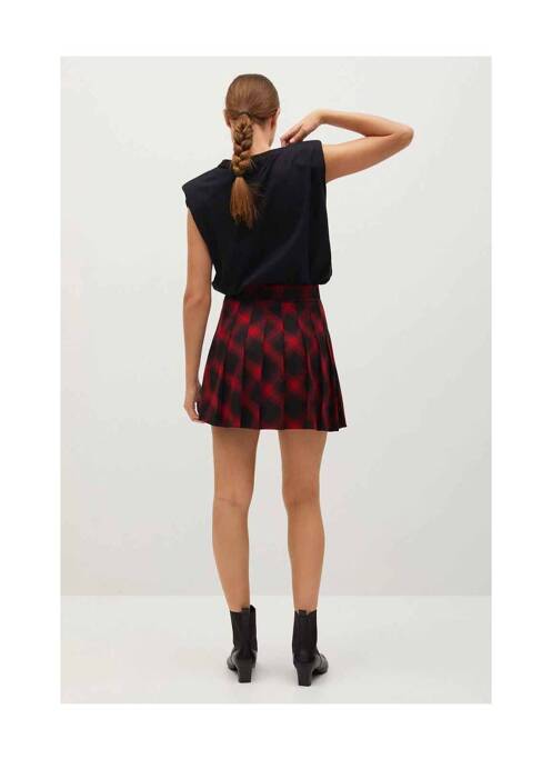 Fustă scurtă roșu MANGO femeie