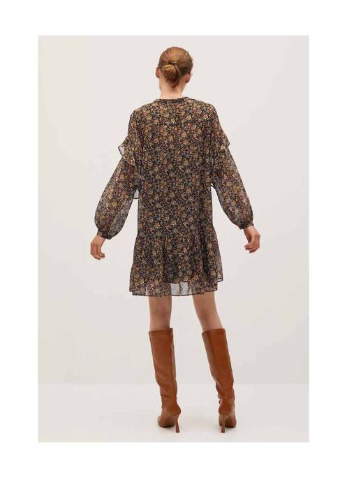 Rochie midi maro MANGO femeie