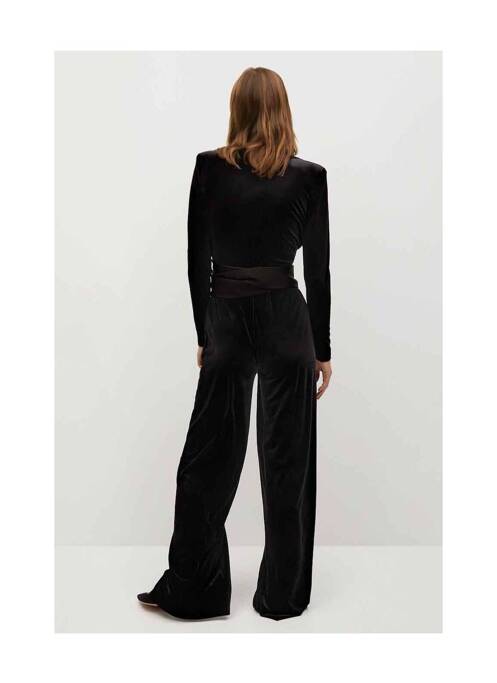 Salopetă-pantalon negru MANGO femeie