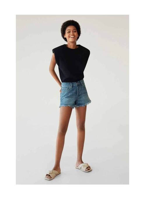 Șort albastru MANGO femeie