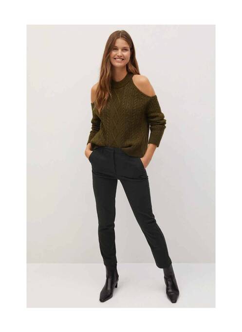 Pantalon chino bej MANGO femeie