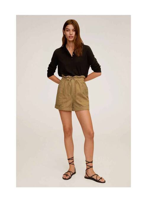 Șort maro MANGO femeie