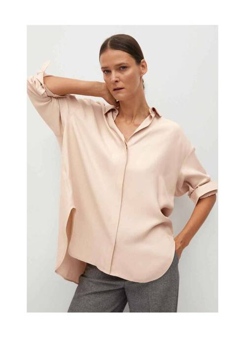 Cămașă roz MANGO femeie