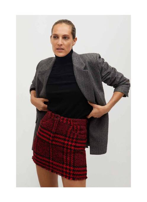 Fustă scurtă roșu MANGO femeie