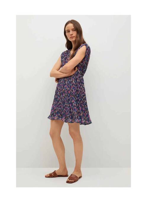 Rochie midi albastru MANGO femeie