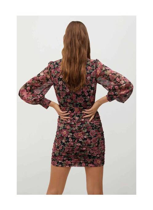 Rochie scurtă roz MANGO femeie