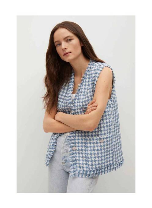 Jachete casual albastru MANGO femeie