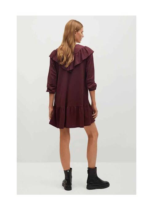 Rochie midi violet MANGO femeie