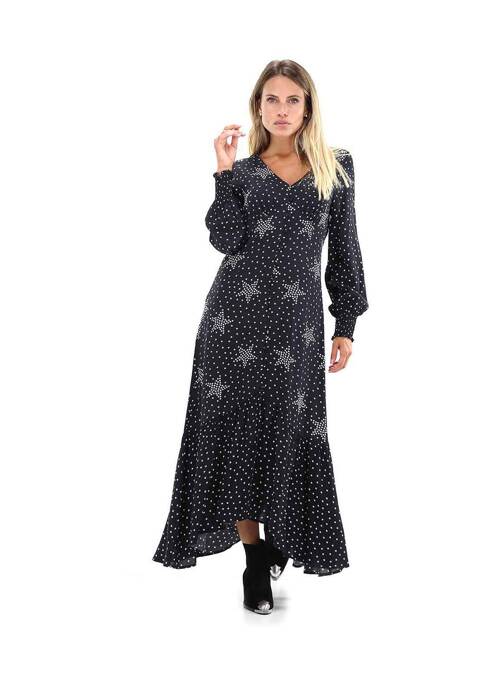 Rochie lungă bej KOCCA femeie