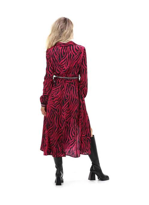 Rochie midi roz KOCCA femeie