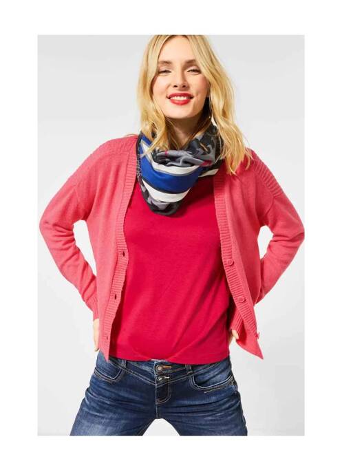 Vestă cu mâneci lungi roz STREET ONE femeie