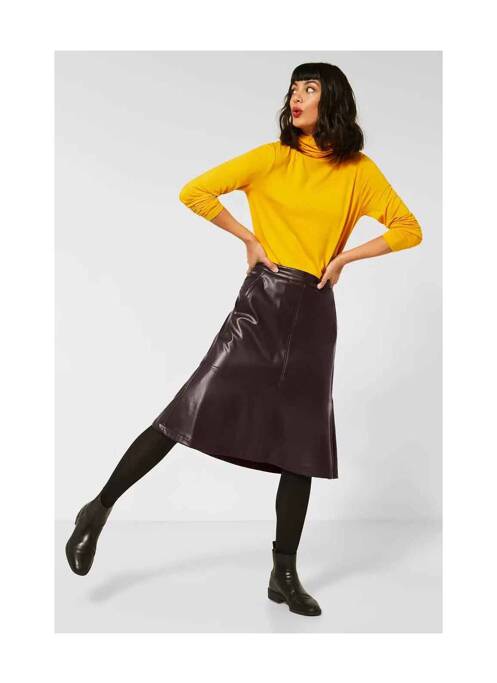 Fustă midi roșu STREET ONE femeie