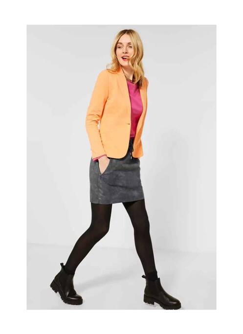 Fustă scurtă gri STREET ONE femeie