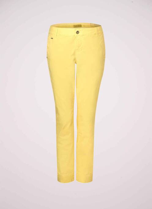 Pantalon chino galben STREET ONE femeie