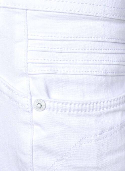 Blugi cu croială slim alb STREET ONE femeie