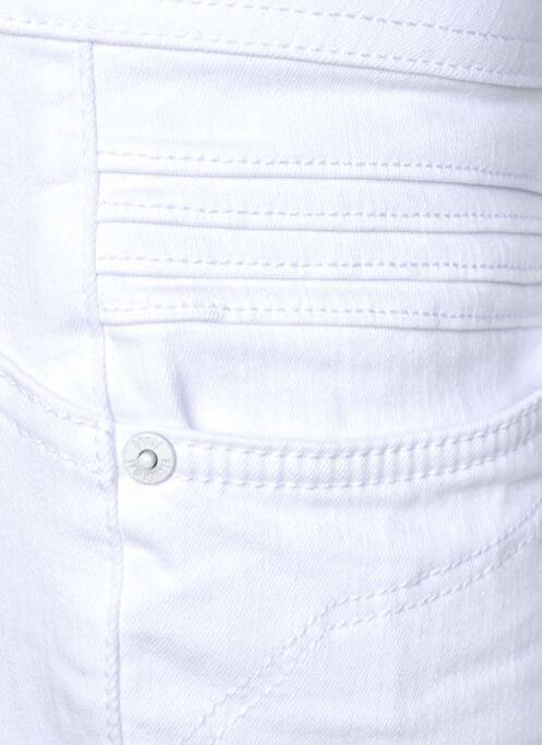 Blugi cu croială slim alb STREET ONE femeie