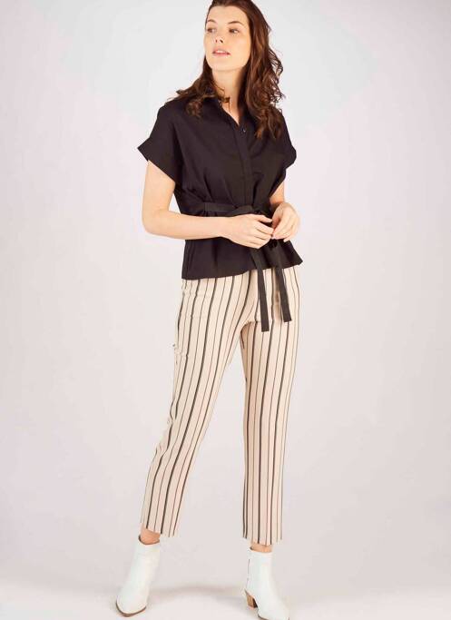 Pantalon chino bej ASTRID BLACK LABEL femeie