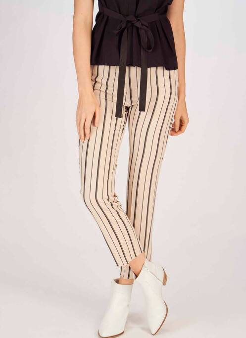 Pantalon chino bej ASTRID BLACK LABEL femeie