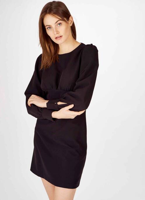 Rochie midi negru ASTRID BLACK LABEL femeie