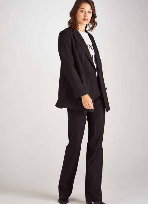 Pantalon chino negru ASTRID BLACK LABEL femeie