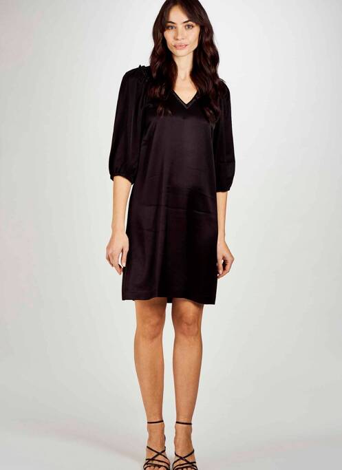 Rochie midi negru ASTRID BLACK LABEL femeie