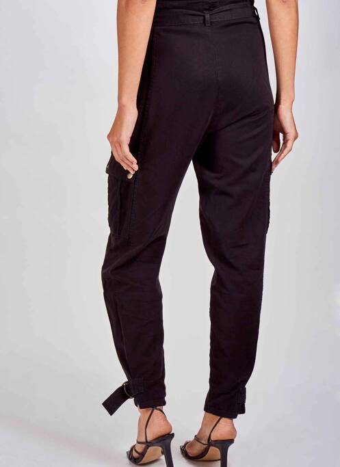 Pantalon cargo negru ASTRID BLACK LABEL femeie
